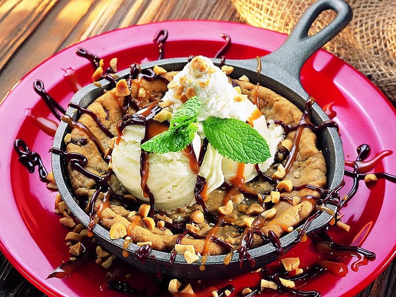 Chocolate Chip Cookie Sundae